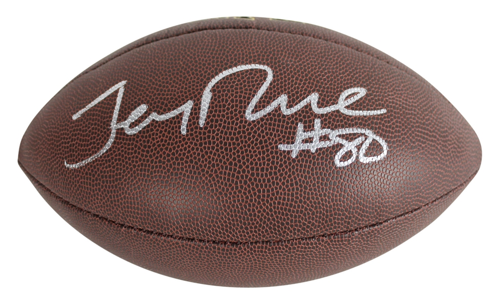 Jerry Rice Signed Wilson NFL Leather Football (Beckett/BAS)