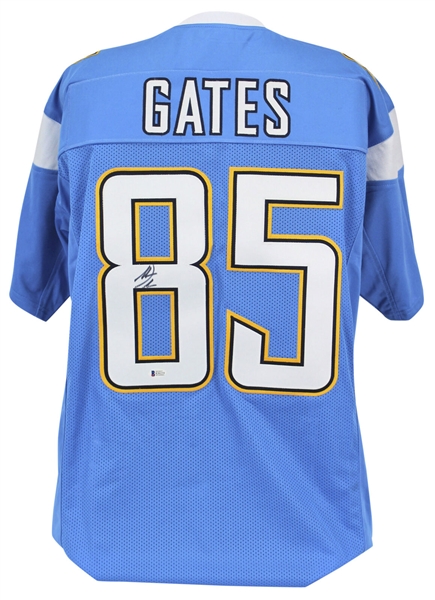 Antonio Gates Signed Los Angeles Chargers Jersey (BAS/Beckett)