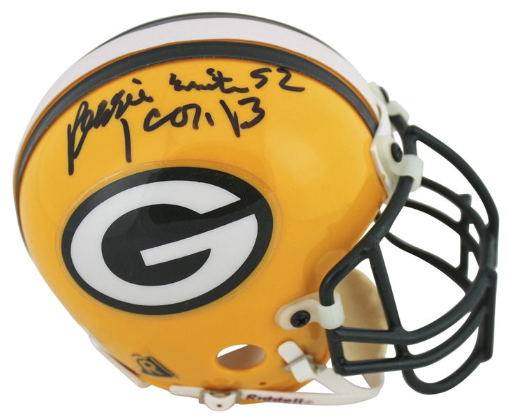 Reggie White Signed Green Bay Packers Mini Helmet (Beckett/BAS)