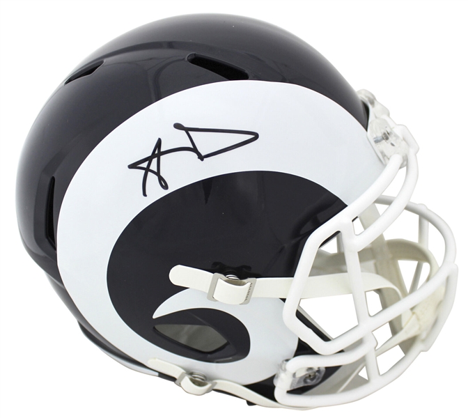 Aaron Donald Signed Speed-Style Los Angeles Rams Helmet (JSA)