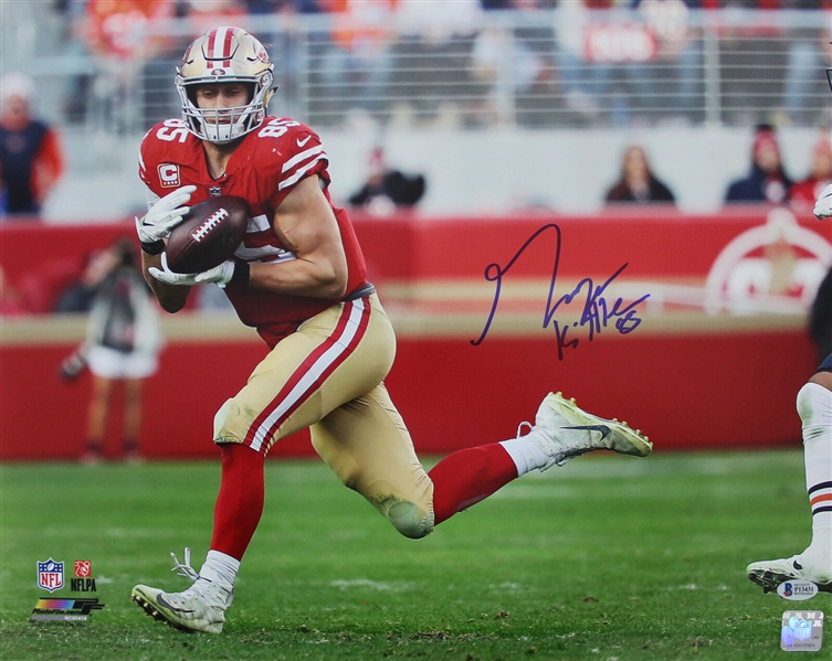 49ers: George Kittle Signed 16" x 20" Photograph (Beckett/BAS)