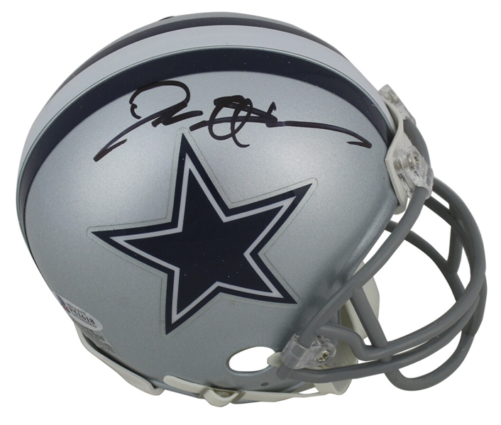 Deion Sanders Signed Riddell Dallas Cowboys Mini Helmet (Beckett/BAS)
