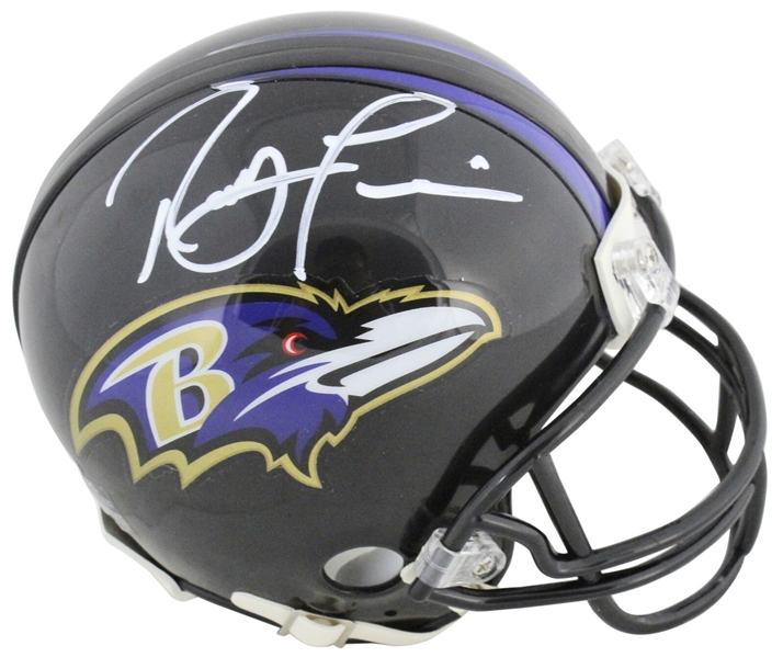 Ray Lewis Signed Baltimore Ravens Mini Helmet (Beckett/BAS)