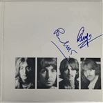 The Beatles: Paul McCartney & Ringo Starr Rare Dual-Signed "The White Album" Album Cover (Beckett/BAS, Caiazzo & Cox)