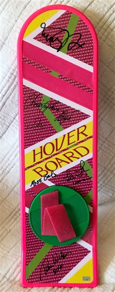 Back to The Future Rare Cast Signed "Hoverboard" with Fox, Lloyd, etc. (Beckett/BAS)