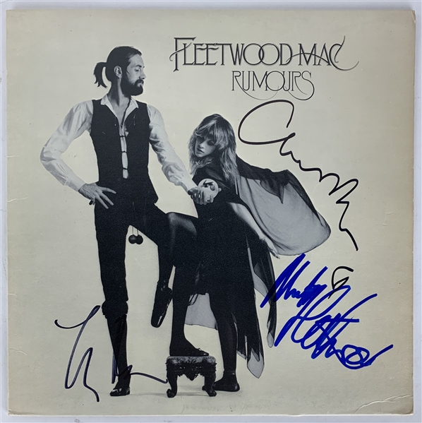 Fleetwood Mac: Group Signed "Rumours" Album w/ 3 Signatures (Beckett/BAS