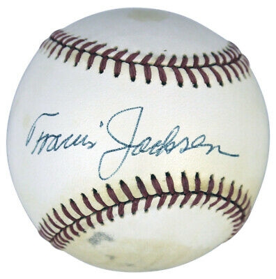 Travis Jackson Desirable Single-Signed ONL Baseball (JSA)