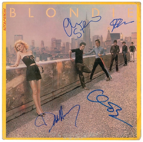 Blondie Group Signed "Autoamerican" Record Album (John Brennan Collection)(Beckett/BAS Guaranteed)