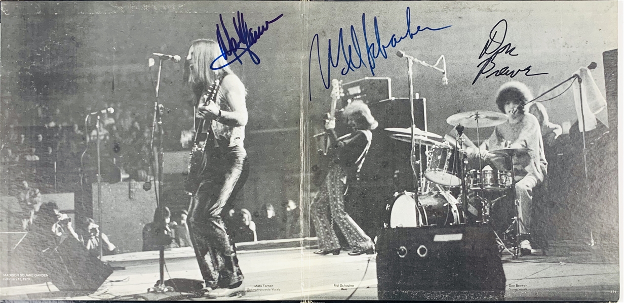 Grand Funk Railroad Group Signed "Closer to Home" Record Album (John Brennan Collection)(Beckett/BAS Guaranteed)