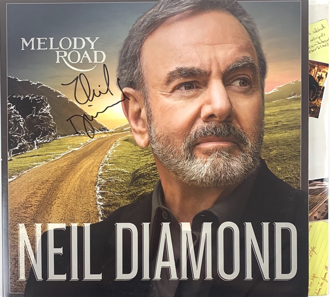 Neil Diamond Signed "Melody Road" Record Album (John Brennan Collection)(Beckett/BAS Guaranteed)