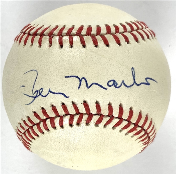 Billy Martin Single Signed OAL (MacPhail) Baseball (Beckett/BAS Guaranteed)