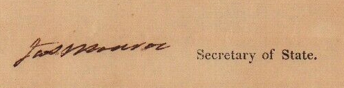 President James Monroe Near-Mint Signed 2" x 4" Document Clipping (Beckett/BAS)
