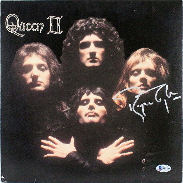 Roger Taylor Signed "Queen II" Record Album (Beckett/BAS)