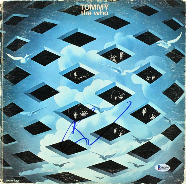 The Who: Pete Townshend Signed "Tommy" Record Album (Beckett/BAS)