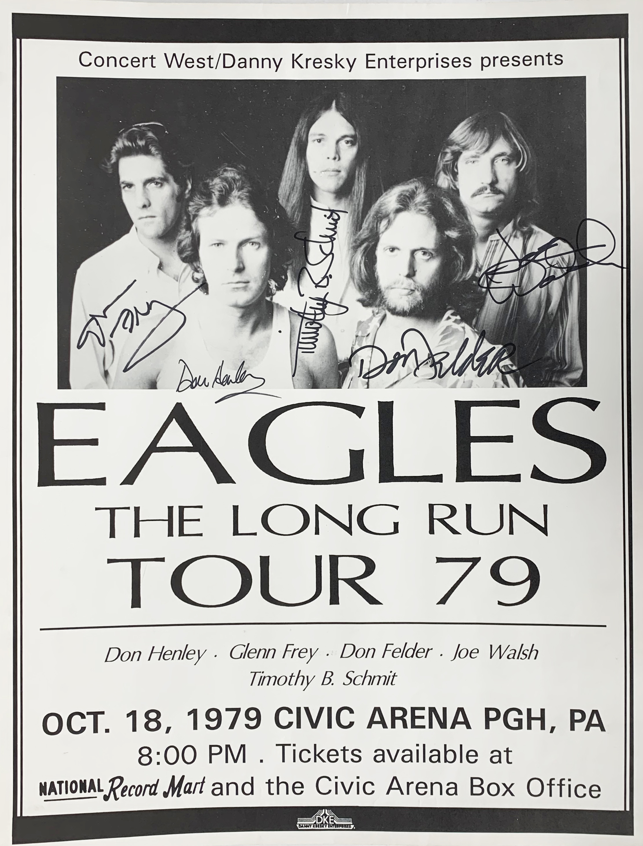 eagles long run tour dates