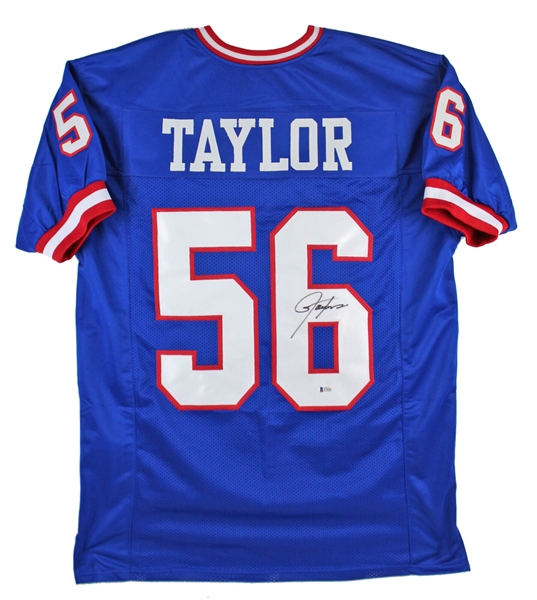 Lawrence Taylor Signed New York Giants Jersey (Beckett/BAS)