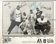 D-12 Group Signed 8" x 10" Photograph w/ Slim Shady! (Beckett/BAS)