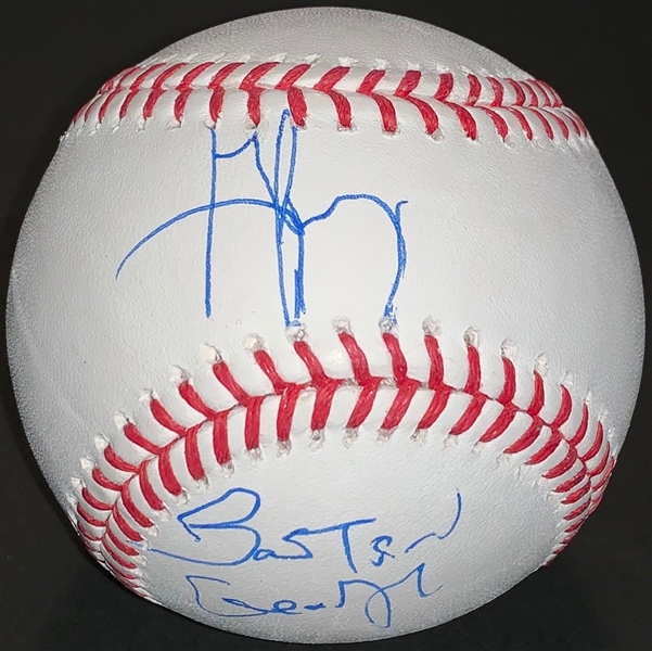 "Boston" George Jung Signed & Inscribed OML Baseball (ACOA)