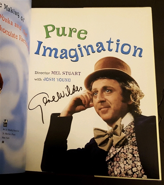 Willy Wonka and The Chocolate Factory Cast Signed "Pure Imagination" Hardcover Book with Wilder, etc. (Beckett/BAS)