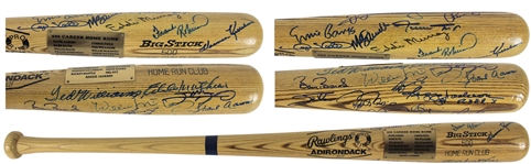500 Home Run Club Multi-Signed Baseball Bat w/ Incredible 20 Signatures! (Beckett/BAS)