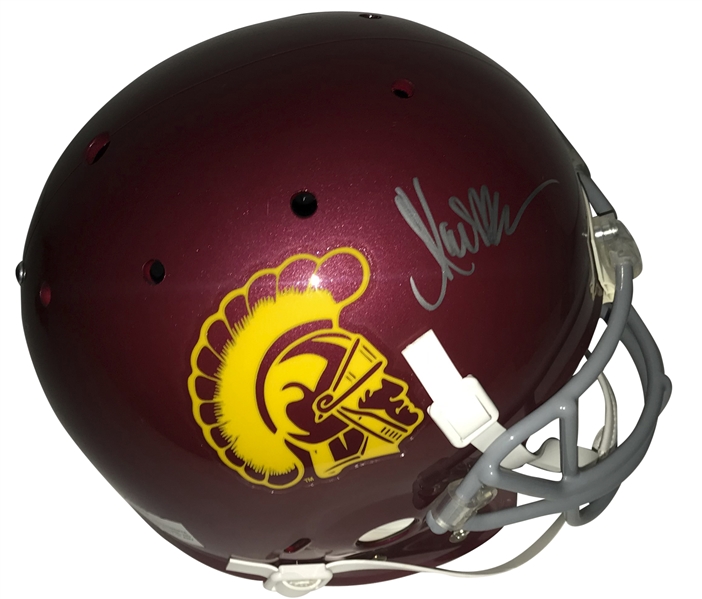 Marcus Allen Signed USC Trojans Full Size Replica Helmet (JSA)