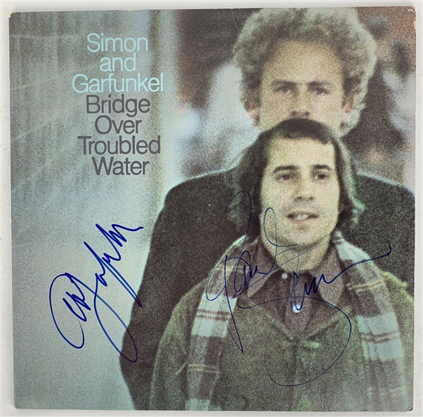 Simon & Garfunkel Signed "Bridge Over Troubled Water" Album (Beckett/BAS Guaranteed)