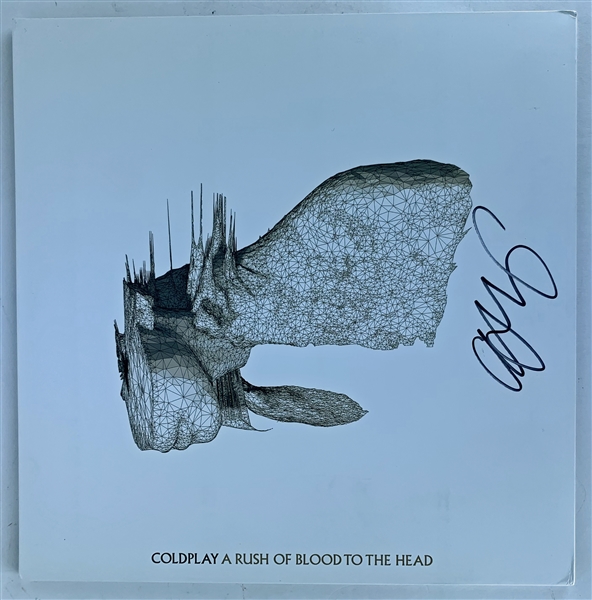 Coldplay: Chris Martin Signed "A Rush of Blood to the Head" Album (JSA)