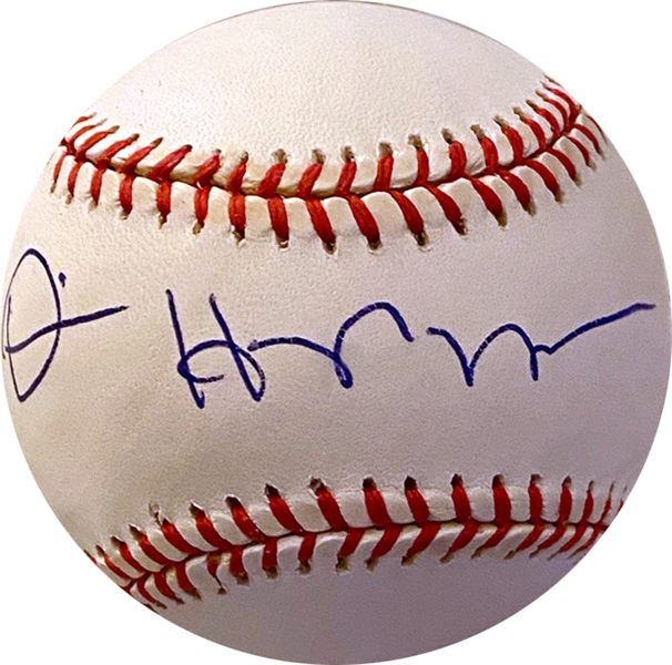 Dennis Hopper Single Signed ONL Baseball (Beckett/BAS)