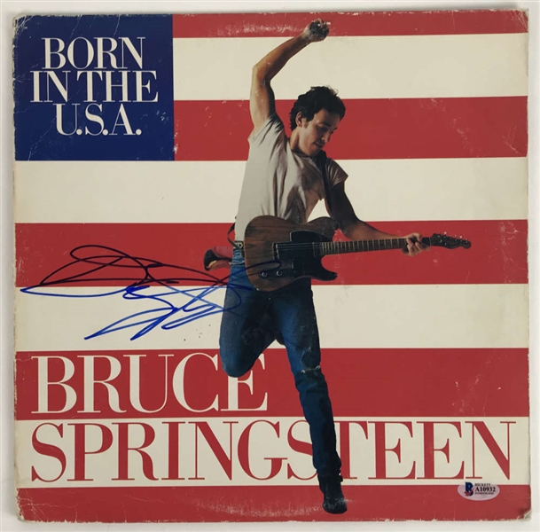 Bruce Springsteen Near-Mint Signed "Born in the U.S.A." Record Album (Beckett/BAS)