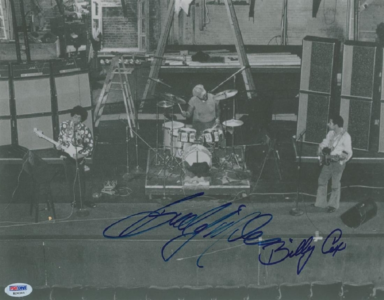 (Jimi Hendrix) Band of Gypsys Signed 11" x 14" Photo w/Billy Cox & Buddy Miles (John Brennan Collection)(PSA/DNA Sticker)