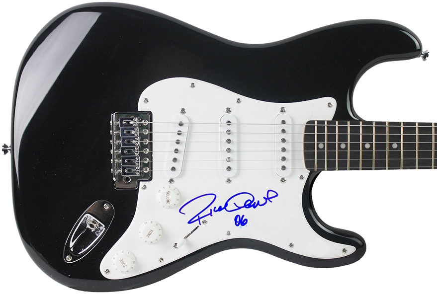 The Cars: Ric Ocasek Signed Stratocaster Style Electric Guitar (John Brennan Collection)(Beckett/BAS Guaranteed)
