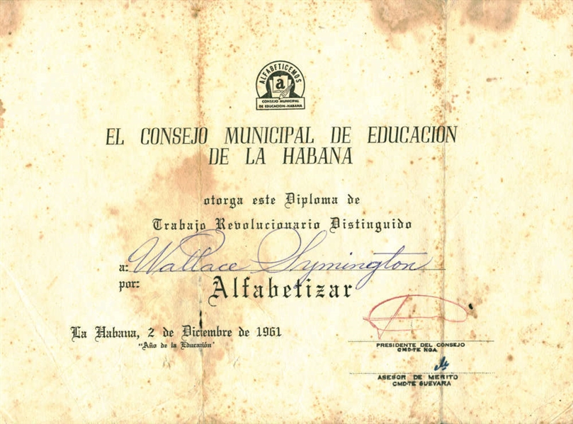Che Guevara Rare Signed 1961 Cuban Document (Beckett/BAS)