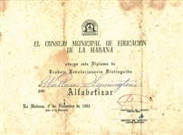 Che Guevara Rare Signed 1961 Cuban Document (Beckett/BAS)