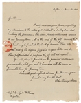 President John Quincy Adams Near-Mint Signed & Handwritten 1802 Letter w/ Rare Full-Name Autograph (Beckett/BAS Guaranteed)