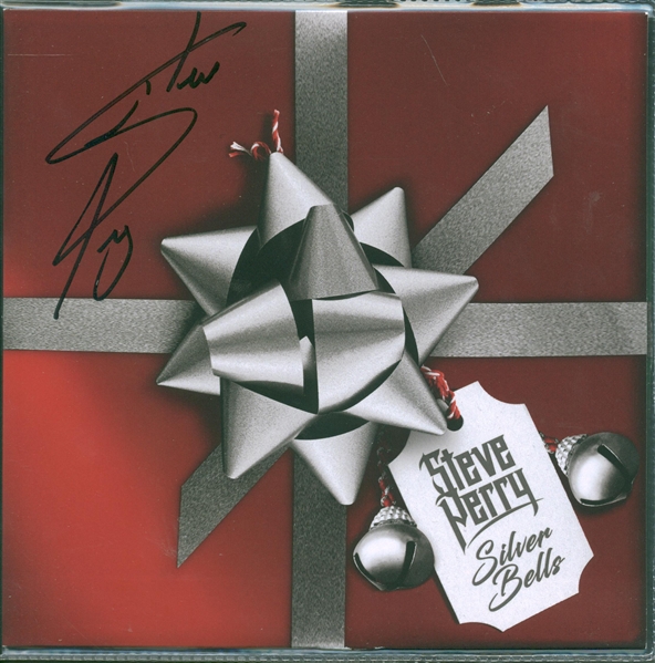 Journey: Steven Perry Signed 7" 45 "Silver Bells" LP (Beckett/BAS Guaranteed)