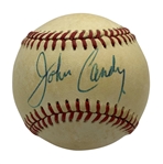 Brewsters Millions: John Candy Rare Signed OAL Baseball (Beckett/BAS Guaranteed)