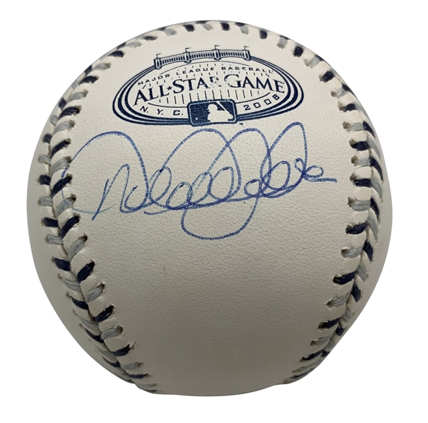 Derek Jeter Signed 2008 All-Star Game OML Baseball (Steiner Sports)