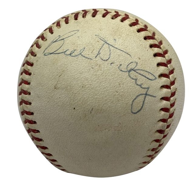 Bill Dickey Signed ONL Baseball (Beckett/BAS Guaranteed)