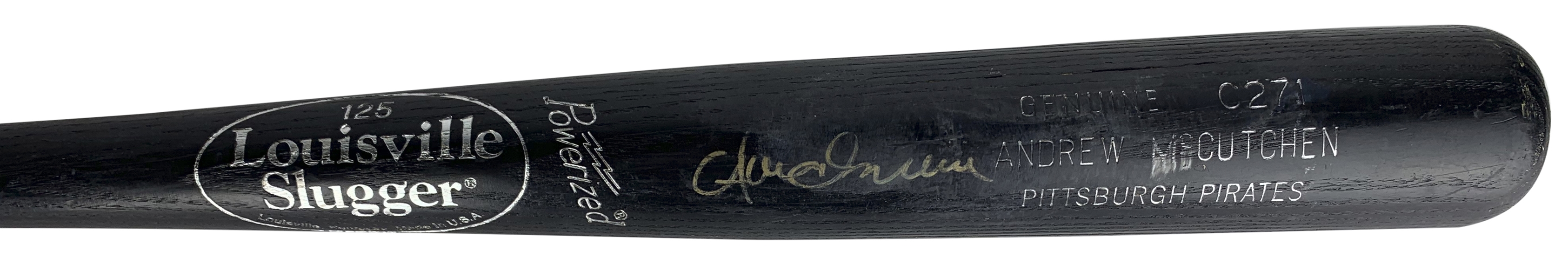 Andrew McCutchen Signed Rookie-Era Game Used 2008 C271 Baseball Bat (PSA/DNA GU9)