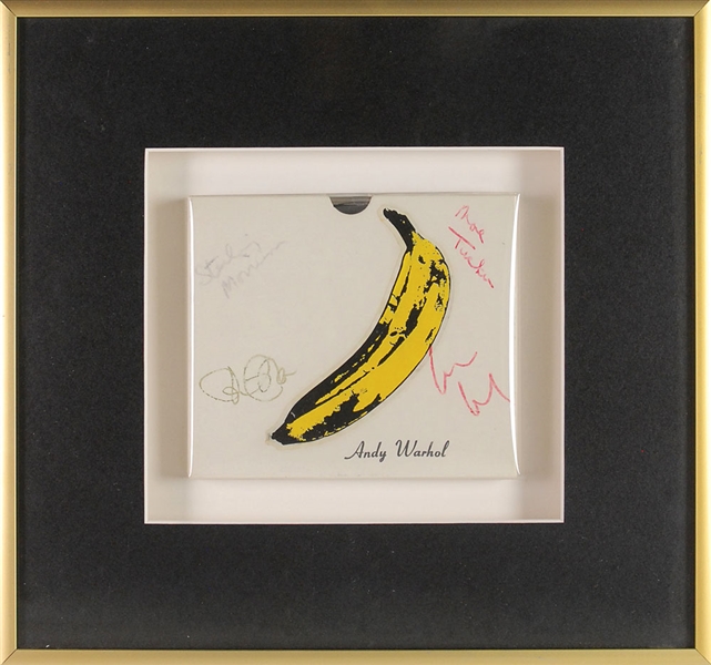 The Velvet Underground Rare Group Signed CD Case (Beckett/BAS Guaranteed)