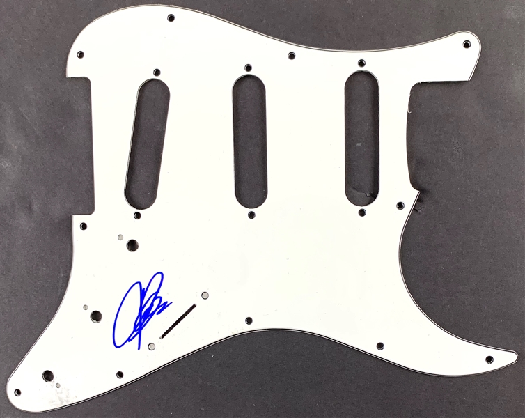 Joe Bonamassa In-Person Signed Stratocaster Style Electric Guitar Pickguard (Beckett/BAS Guaranteed)