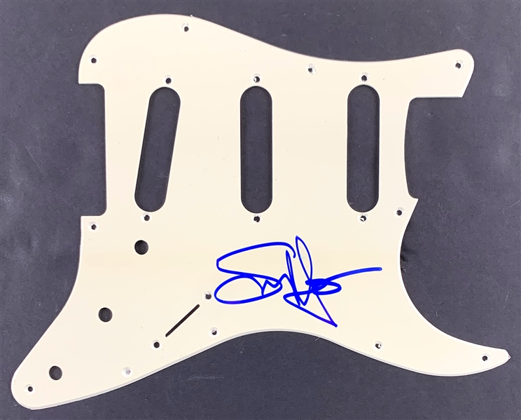 Sammy Hagar In-Person Signed Stratocaster Style Electric Guitar Pickguard (John Brennan Collection)(Beckett/BAS Guaranteed)
