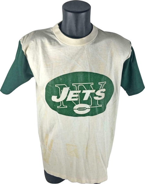 BIG DADDY Adam Sandler Worn Jets T-Shirt For Central Park Screen! (REEL Props)