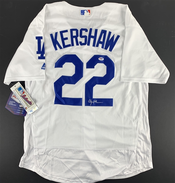Clayton Kershaw Signed Los Angeles Dodger Home Style Jersey (PSA/DNA)