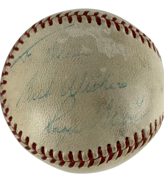 Roger Maris Signed OAL Yankees-Era Cronin Baseball (JSA)