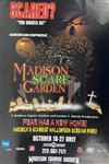 Alice Cooper Signed Original First Printing Madison Scare 36" x 24" Poster (Beckett/BAS Guaranteed)