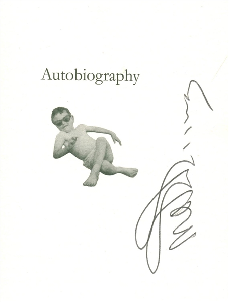 Morrissey Rare Signed Autobiography Softcover Book (Beckett/BAS Guaranteed)