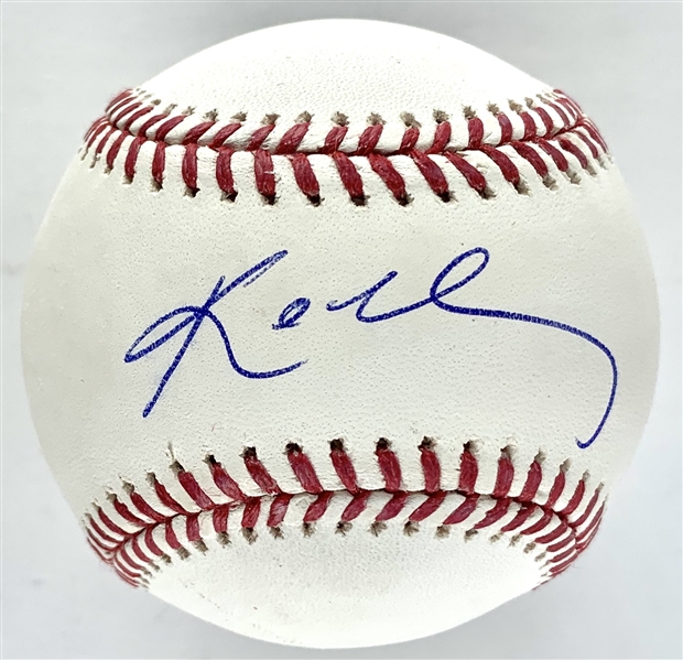 Kobe Bryant RARE In-Person Single Signed OML Baseball (PSA/DNA LOA)