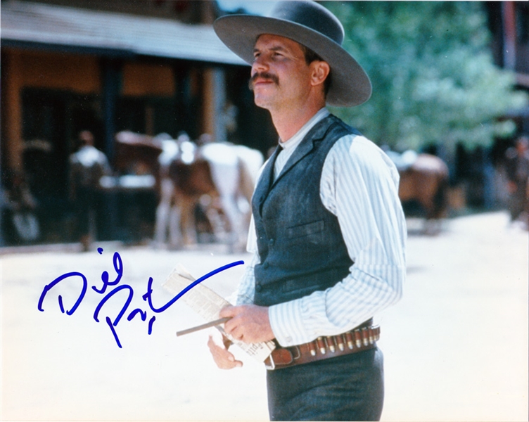 Bill Paxton In-Person Signed 8" x 10" Color Photo from "Tombstone" (Beckett/BAS Guaranteed)