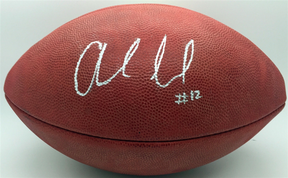 Andrew Luck Signed NFL Leather Football w/ Rare "Rookie Graph" Certified Signature! (PSA/DNA)